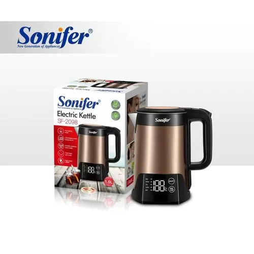 Bouilloire Sonifer SF-2098  1.5L  Chauffe-Eau Électrique Intelligent
