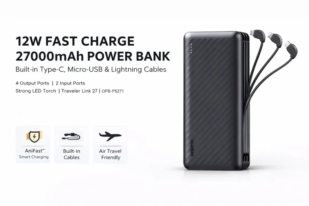Powerbank Oraim Travaler Link 27-27000mAh