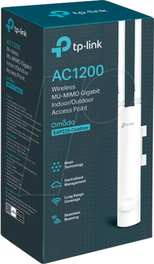 TP-Link  EAP225 Outdoor Point d'Accès Sans Fil Dual-Band AC1200