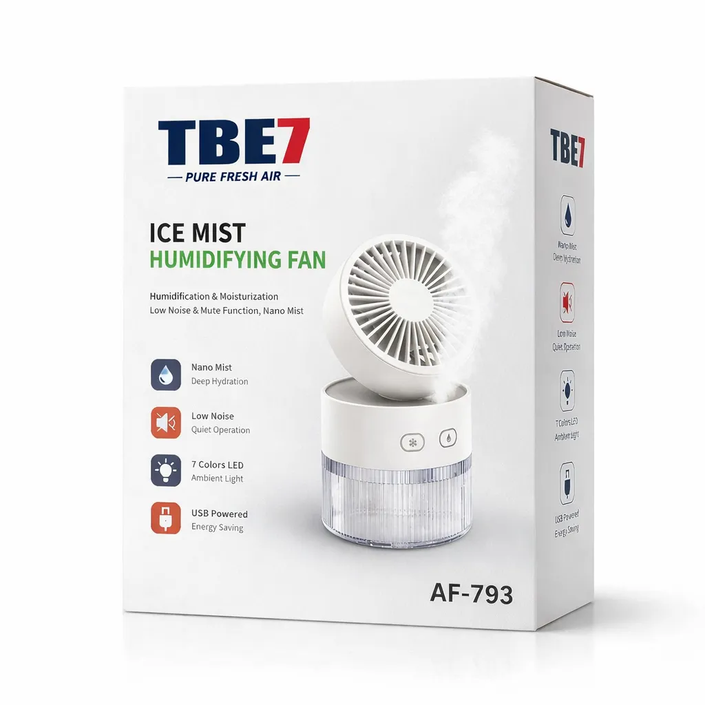 Ventilateur Humidifiant Compact USB
