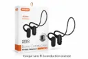 Écouteurs à conduction osseuse sans fil Bluetooth, avec contour d'oreille ouvert, étanches, parfaits pour le sport