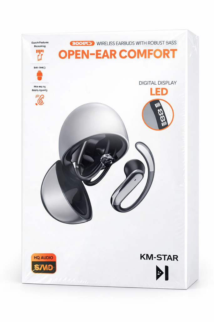 Écouteur Bluetooth KM‑STAR Open‑Ear