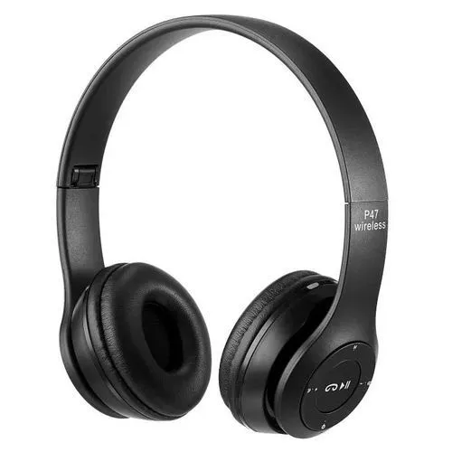 P47 Casque d'écoute sans fil Bluetooth- P47 5.0+EDR Wireless