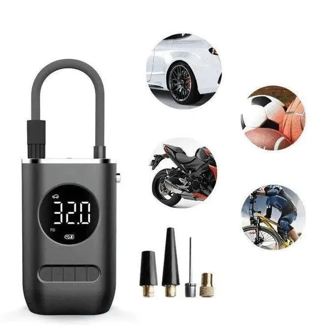 Pompe à air de voiture portable électrique  autopropulsé