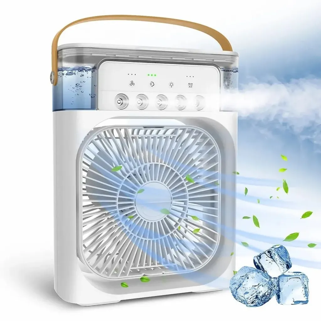 Mini ventilateur humidificateur